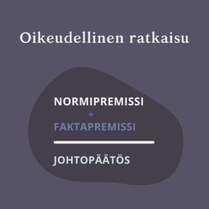 Oikeustapaus vastaustekniikka