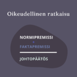 Oikeustapaus-vastaustekniikka